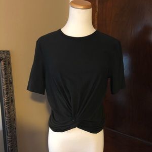 lululemon athletica Tops - Lululemon Crescent Tee Black 6 lululemon athletica Tops - Lululemon Crescent Tee Black 6